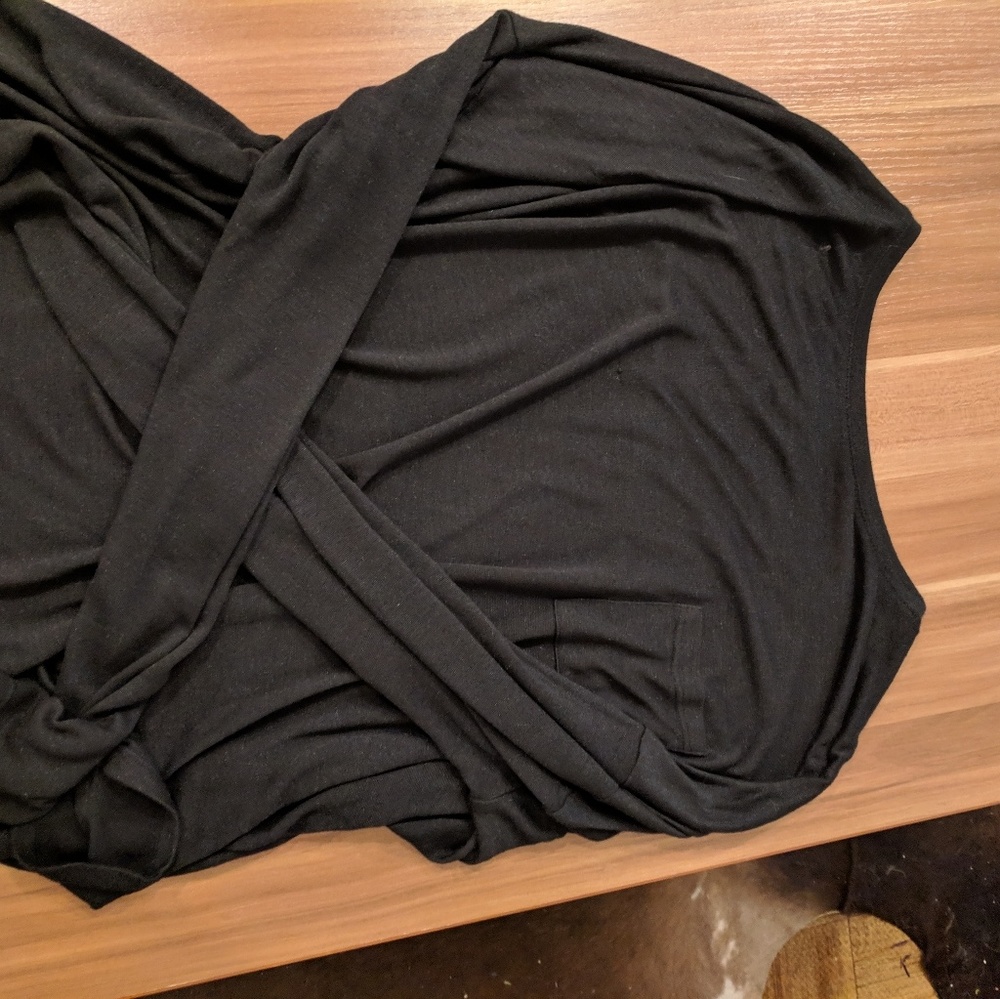 Black Vince Long Sleeve Shirt